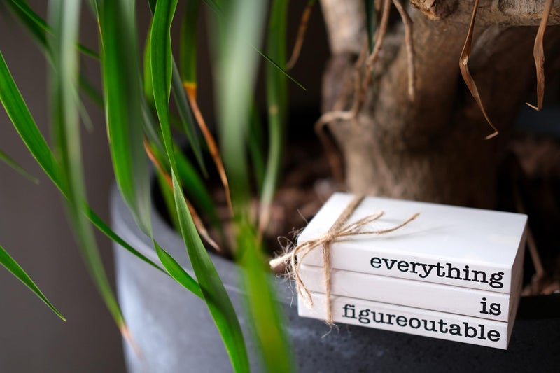 Rukejune Farmhouse تحفيز المكتب الخشبي Decor - Image 5