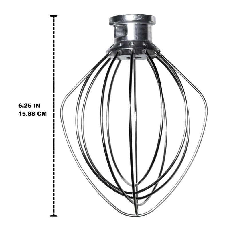 Univen Mixer Wire Whip Compatible with KitchenAid Tilt Head Mixers K45WW K45SS KSM75 KSM90 KSM95 KSM100 KSM103 KSM110 KSM150PS KSM152PS KSM155GB 4KSM150 5KSM150 5KSM160 - Image 2