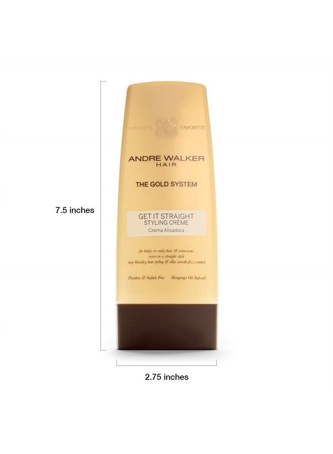Andre Walker Hair Get It Straight Styling Crème, 8.5 Fl Oz - Image 2