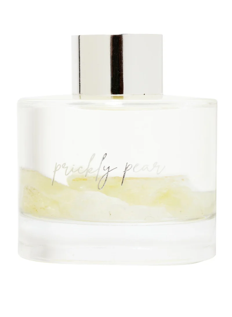 Prickly Pear 100ml Citrine Crystal Infused Reed Diffuser With Dark Amber & Peony Scent