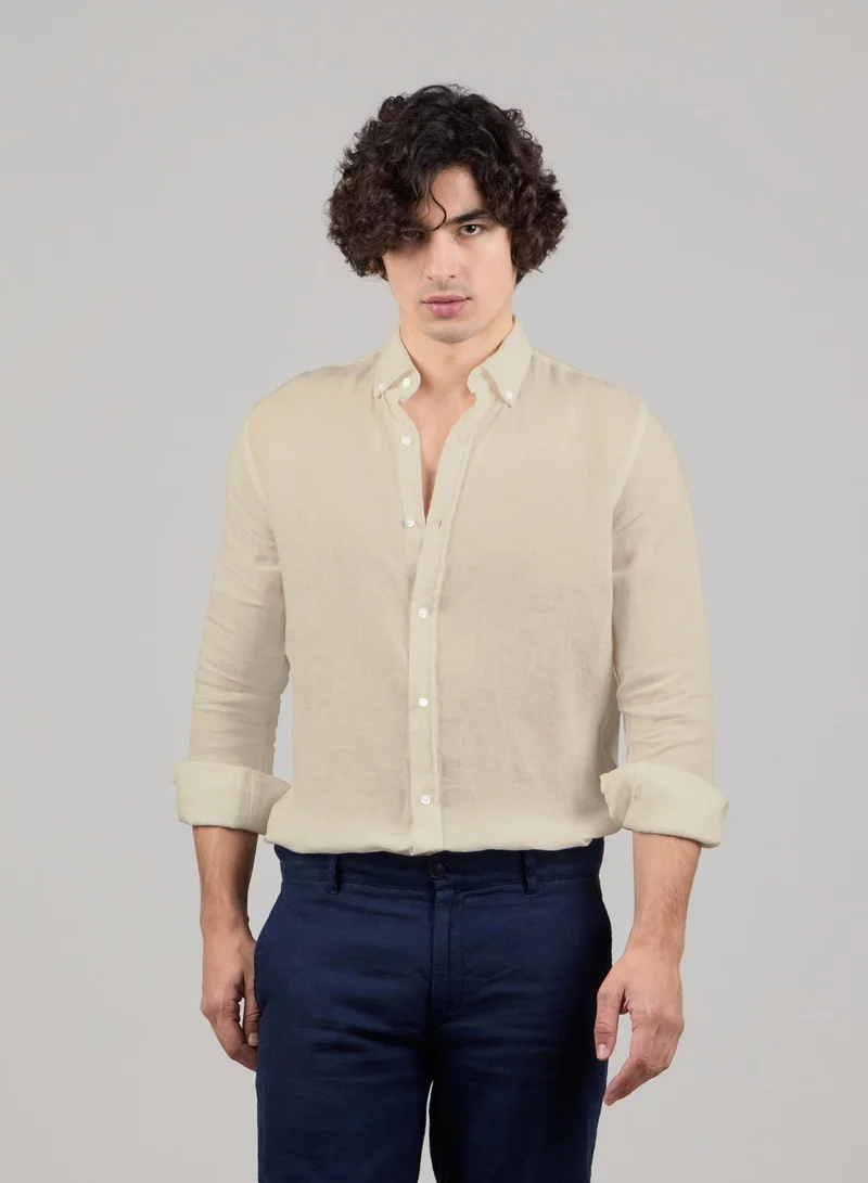 100% Linen Classic Fit Shirt