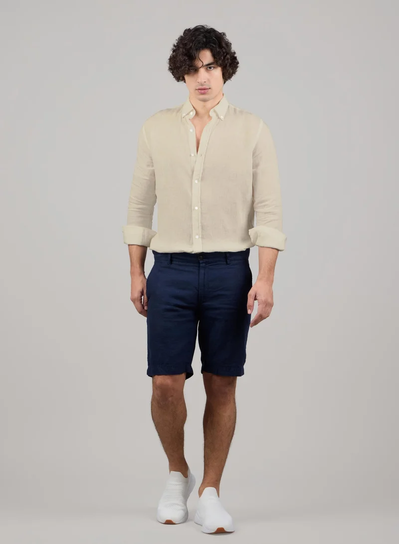Just Nature 100% Linen Classic Fit Shirt