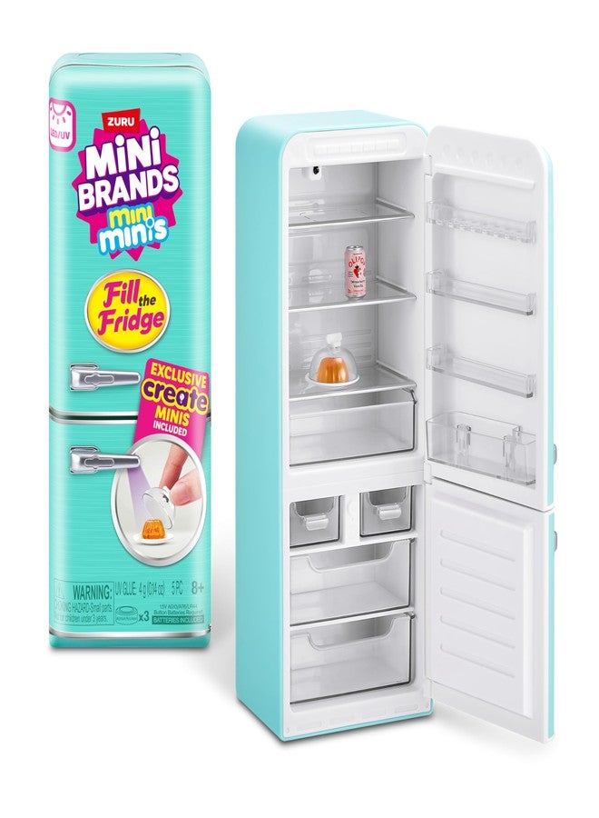 Mini Brands -Fill The Fridge-Series 1-1PK Fill The Fridge PLAYSET S1 and 2PK INT Capsules S1 Combo - Image 4