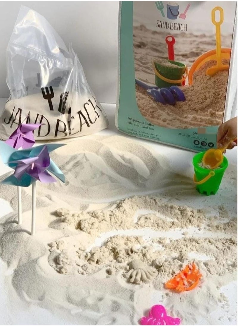 MARAH TOYS Natural washed sand 10 kg  - Image 1