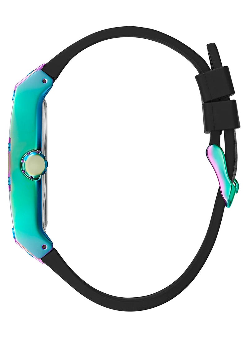 GUESS ساعة جيس فينيكس للرجال كوارتز ستانلس ستيل متعددة الألوان GW0202G5 - Image 4