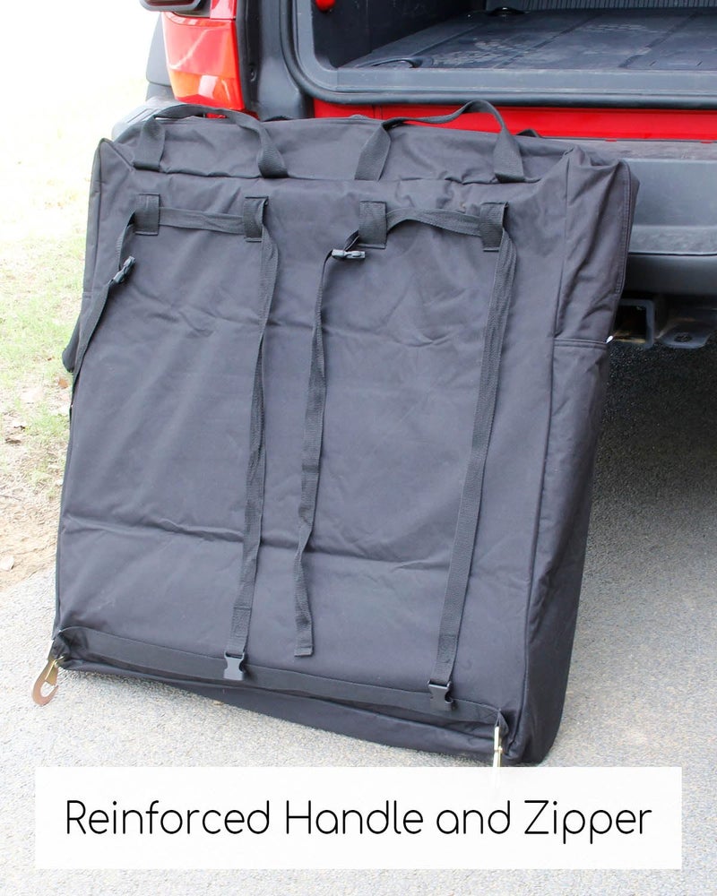 PNYZIK Upgraded Hard Top Storage Bag Fit for Ford Bronco 2021 2022 2023 2/4-Door, Portable Freedom Panel Storage Bag for Roof Panel Over First Row Seat, Front Hardtop Organizer Bag 1Pc - Image 5