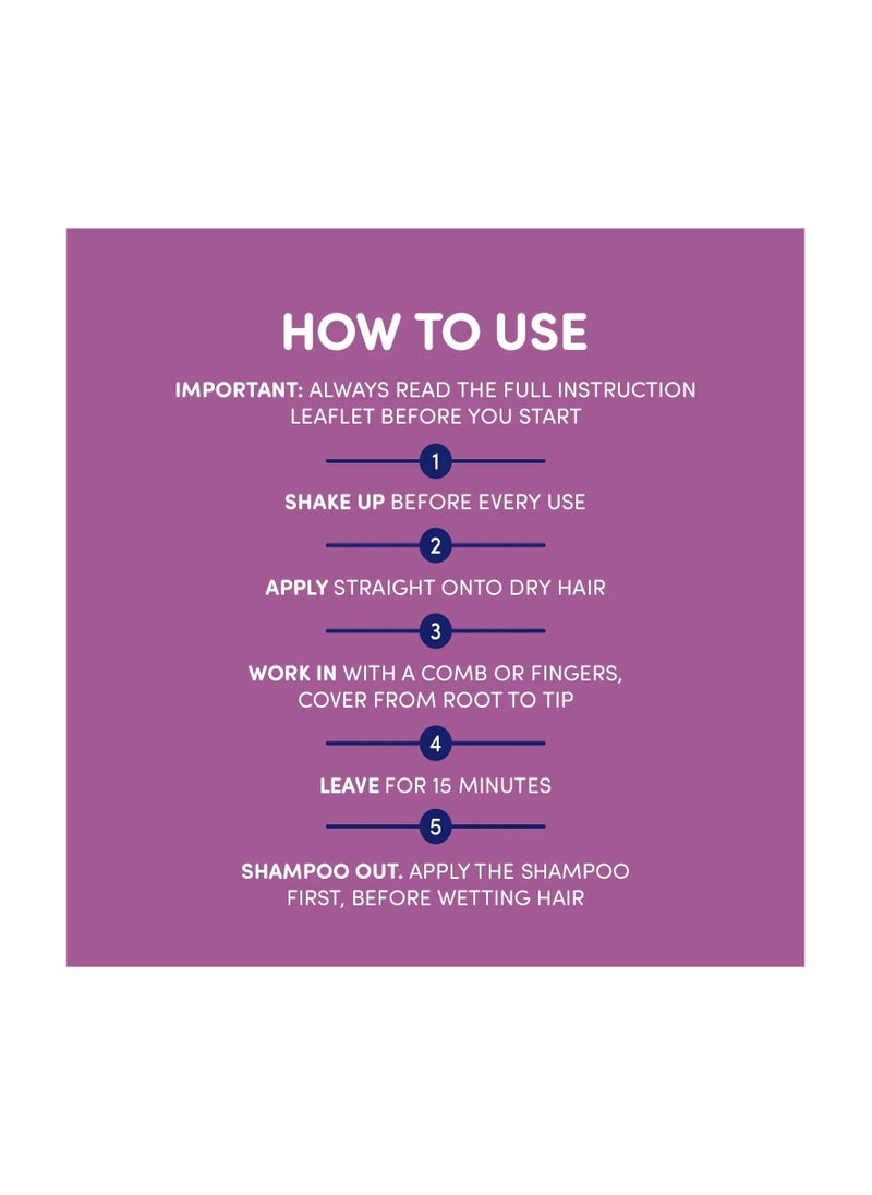 Hedrin Hedrin Once Spray Gel, Head Lice Treatment, Nits Treatment, Kills Headlice and Eggs in 15 Minutes – 100ml  - Image 4