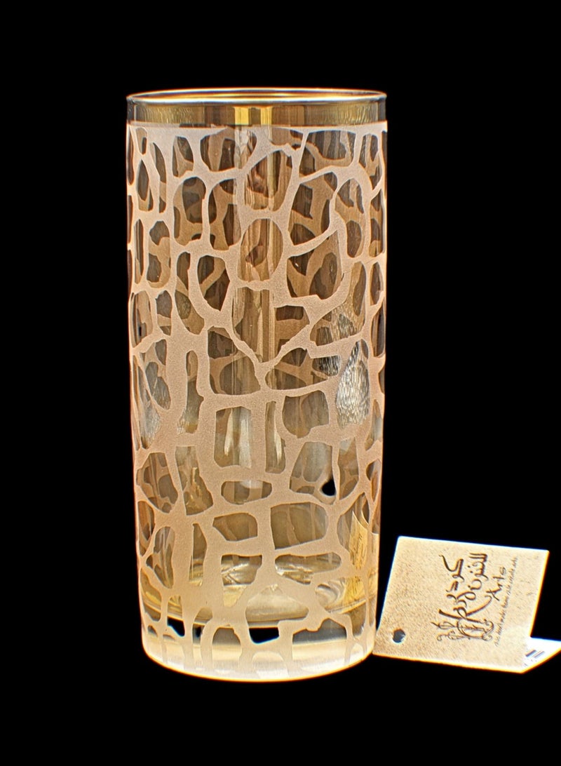 KuduArts Tumblers glass cups for water juice 6 pieces - Image 2