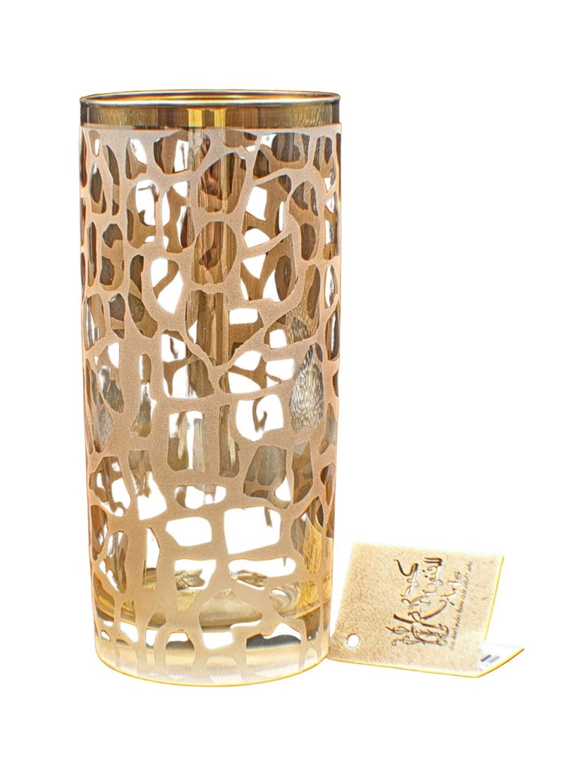 KuduArts Tumblers glass cups for water juice 6 pieces - Image 3