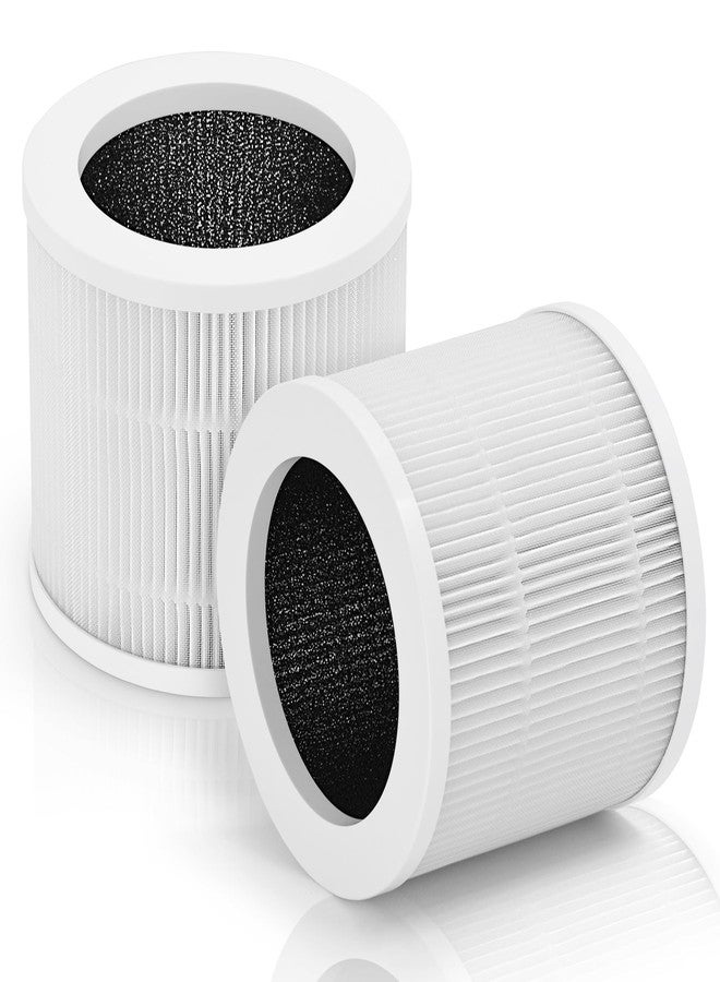 SOMEWAYTOP A1 Air Filter Replacement Set Compatible with VEWIOR Air Purifier Filter Replacement, Model HQSC-50, HQKJ-80, AMEIFU AP01W, KOIOS HQKJ-50 3-in-1 Filtration Efficient Air Cleaner 2 Packs - Image 1
