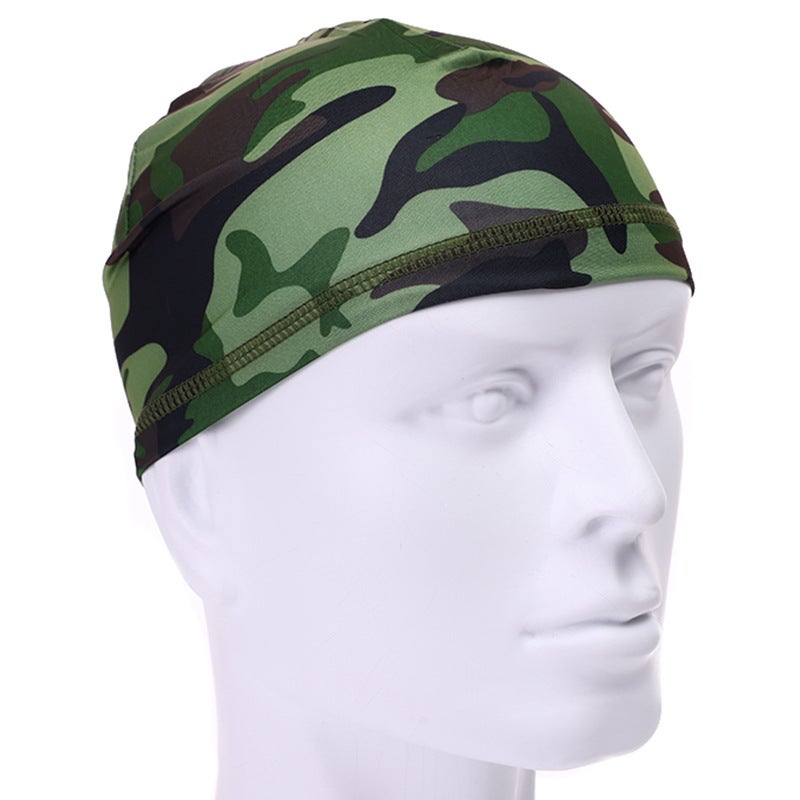 Generic Breathable Cycling Cap Summer Windproof UV Protection XM-MC-04 camouflage army green 