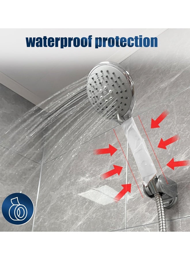 2-Pack Duct Tape Heavy Duty Waterproof White, Total Strong Adhesive Duct Tape No Residue Bulk(20m*5cm) - Image 3