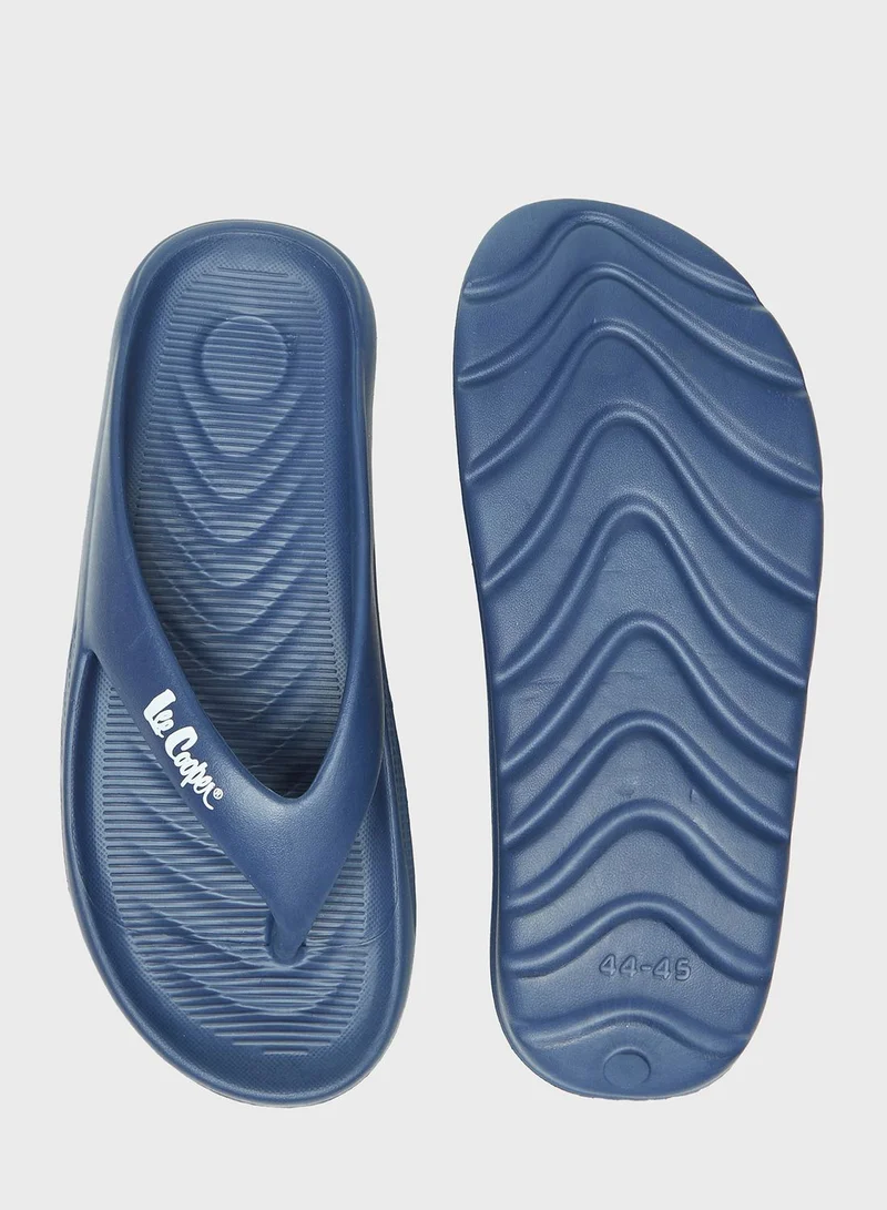 لي كوبر Logo Flip Flops