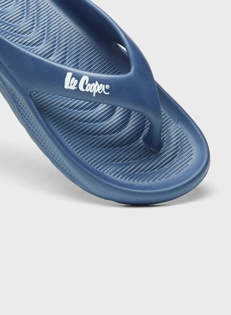 لي كوبر Logo Flip Flops