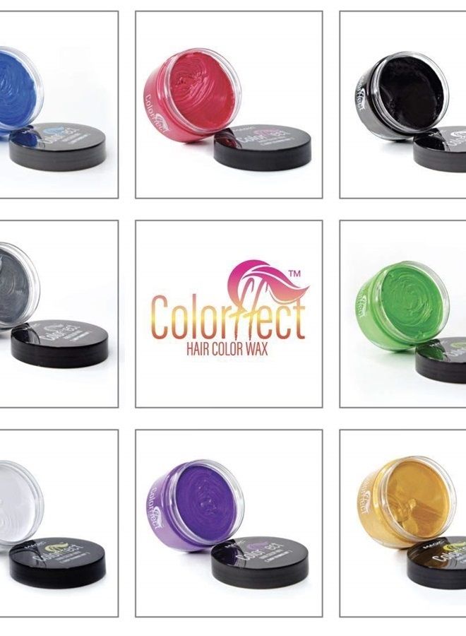 Magic Collection Colorffect Hair Color Wax (Blue) - Image 2
