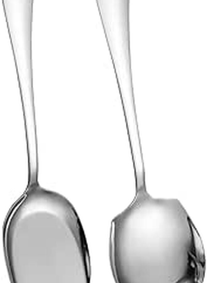 Stainless Steel Large Serving Spoon for Soup Hot Pot Buffet Banquet with Ergonomic Handle - Image 1