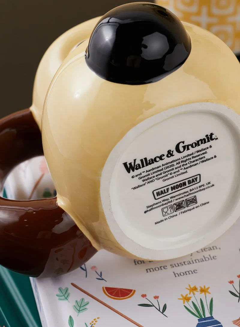 Half Moon Bay Wallace & Gromit Gromit Shaped Mug