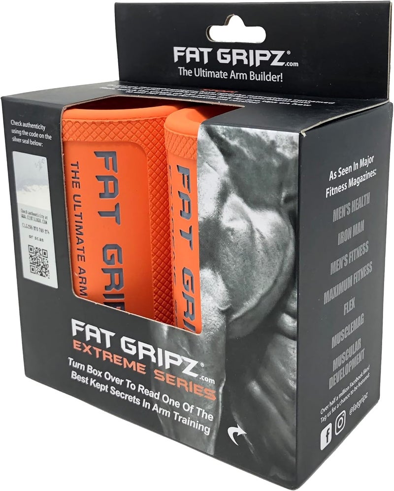 Fat Gripz Extreme - 2.75 Inch Diameter Arm Training Grips - Image 1