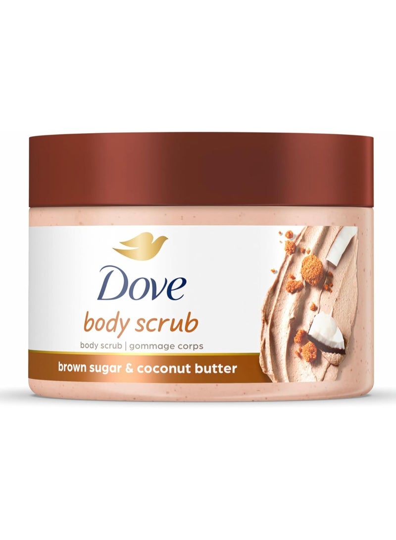 Dove Body Scrub Brown Sugar & Coconut Butter - 298g - Image 2