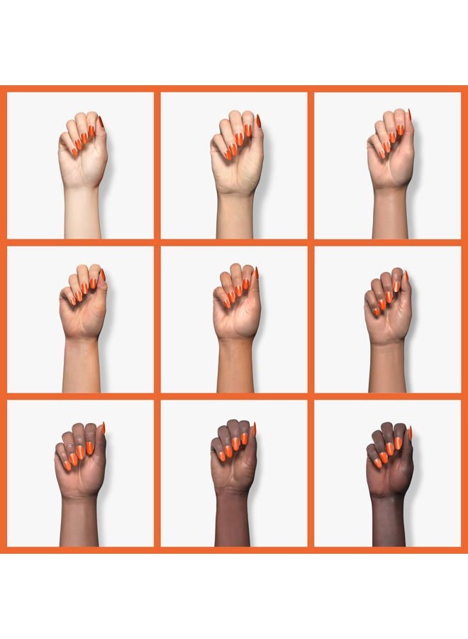 V VENALISA VENALISA Orange Gel Nail Polish, 12ml Classic Neon Orange Gel Polish Bright Orange Color Soak Off UV LED Nail Gel Polish Nail Art Starter Manicure Salon DIY at Home, 0.43 OZ - Image 4