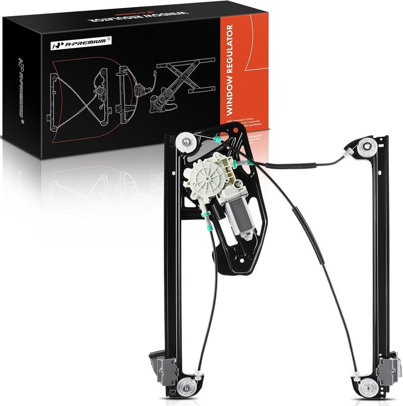 A-Premium Power Window Regulator with Motor for BMW E38 740i 740iL 750iL 1995-2001 Front Left Driver Side - Image 1