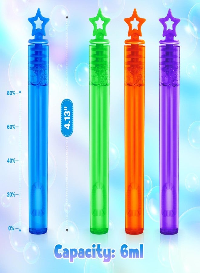 spring flower 36 Pieces Mini Bubble Wands,Bubble Party Favors Assortment Toys for Kids,Themed Birthday, Halloween, Goodie Bags, Carnival Prizes, Wedding, Bubble Maker Toys for Kids,Outdoor Gifts for Girls & Boys - Image 2