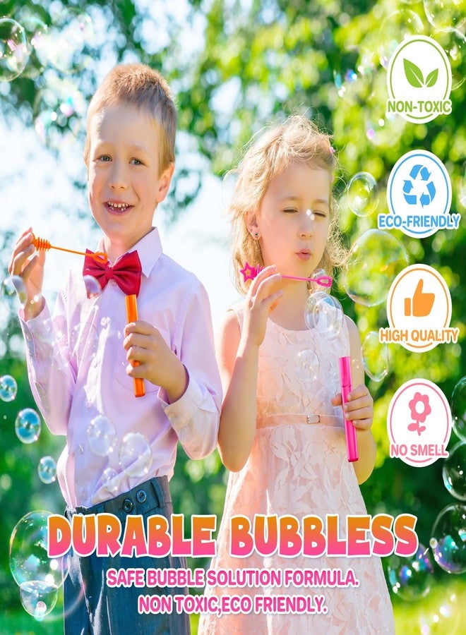 spring flower 36 Pieces Mini Bubble Wands,Bubble Party Favors Assortment Toys for Kids,Themed Birthday, Halloween, Goodie Bags, Carnival Prizes, Wedding, Bubble Maker Toys for Kids,Outdoor Gifts for Girls & Boys - Image 4