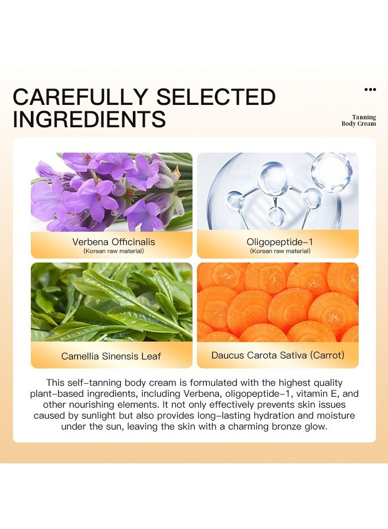 Kormesic كريم الجسم ذاتي الدباغة 60 جرام - Image 4