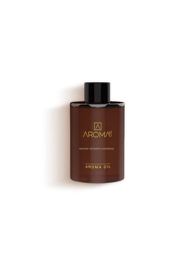 Aroma Oil for Waterless Scent Diffusers | 100ml Refill Bottle | Woody Amber Scent