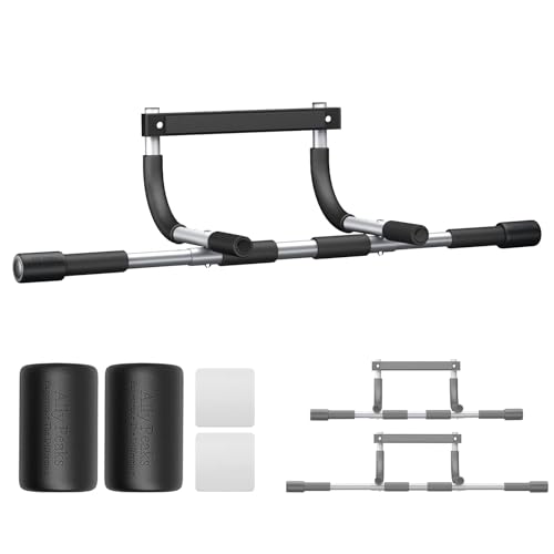 Ally Peaks Pull Up Bar for Doorway,Multiple Levels Width Adjustable Pull Up Bar Accurately Match Wide and Narrow doorframe,Indoor Chin-Up Bar Workout Bar,USA Original Patent - Image 1