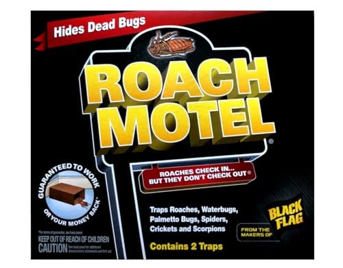 Black Flag Roach Motel Insect Trap(2 Packs 4 Traps) - Image 2