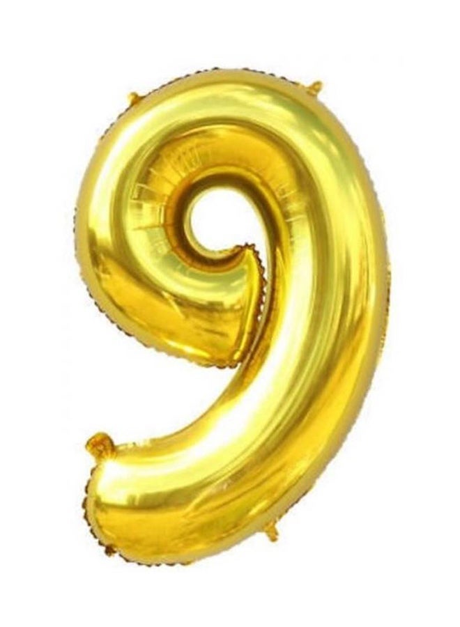 NIBEMINENT Number 9 Foil Balloon 32inch