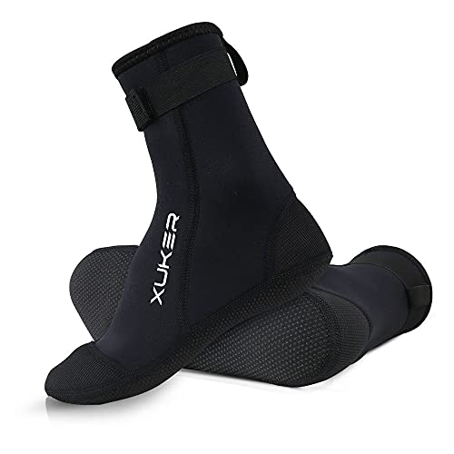 XUKER Neoprene Water Socks 3mm, Sand Proof Beach Volleyball Socks Diving Socks for Outdoor Water Sports - Image 2