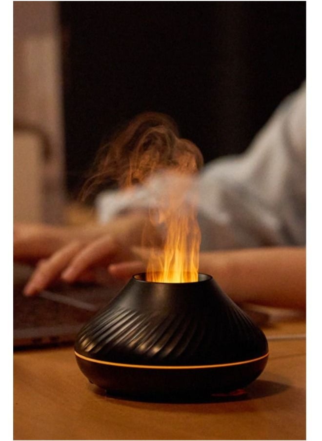 Generic - FlameGlow Aroma Diffuser: Serene Mist and Illuminating Ambiance for a Tranquil Space - Image 1