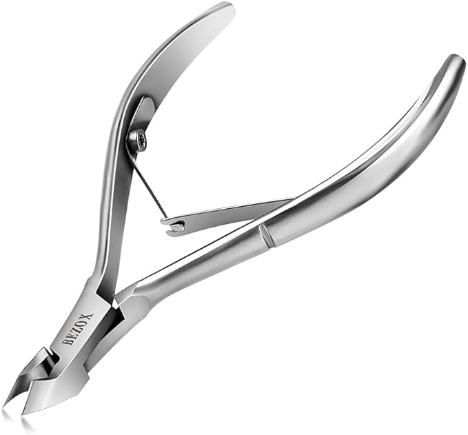 BEZOX Cuticle nipper Skin nippers made of stainless steel with sharp and smooth cut Cuticle Trimmer Clipper fine for removing excess torn skin on fingers and toes - Image 1