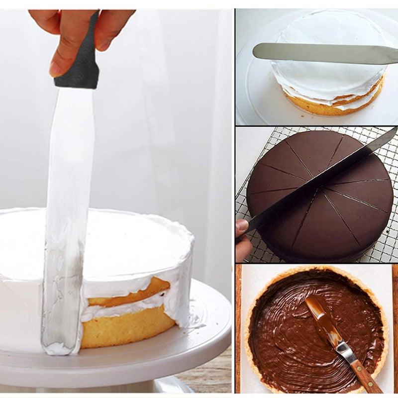 Miecux Non-stick Springform Pan Set,7 Sizes of High-carbon Steel Cake Pans, Leak-proof Bakeware Cheesecake Pan with Quick Release Clips & Removable Bottom (Set-1) - Image 3