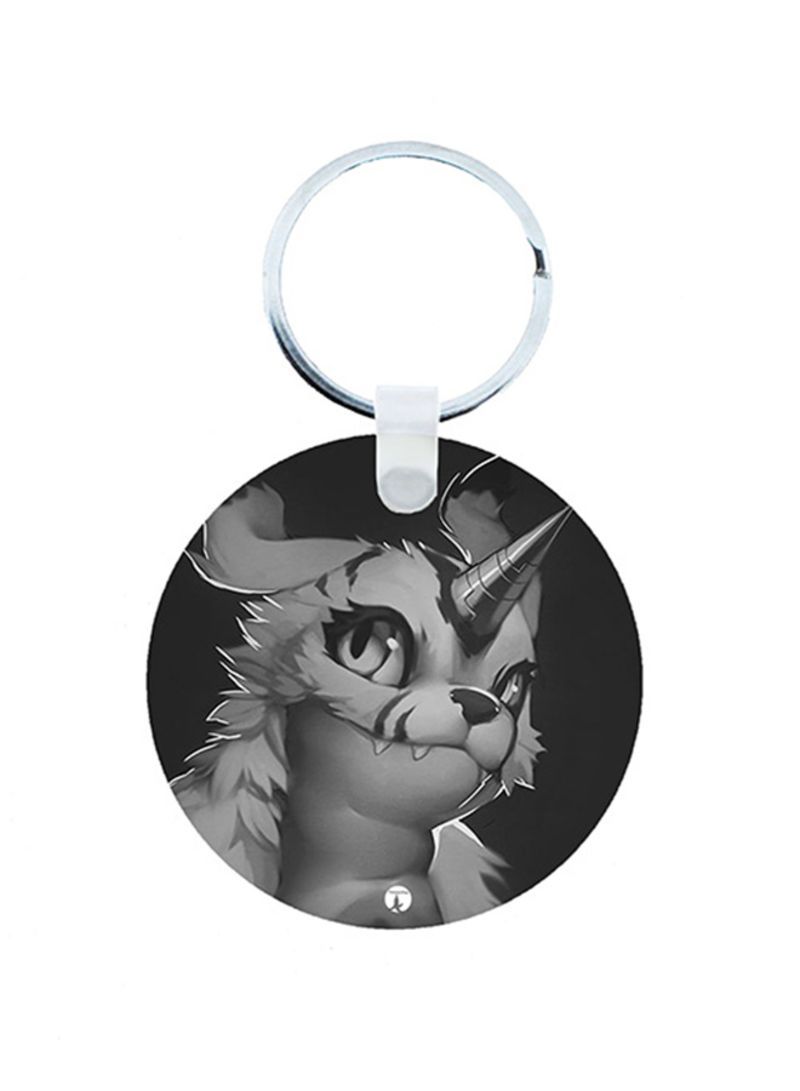 RKN Anime Wooden Keychain