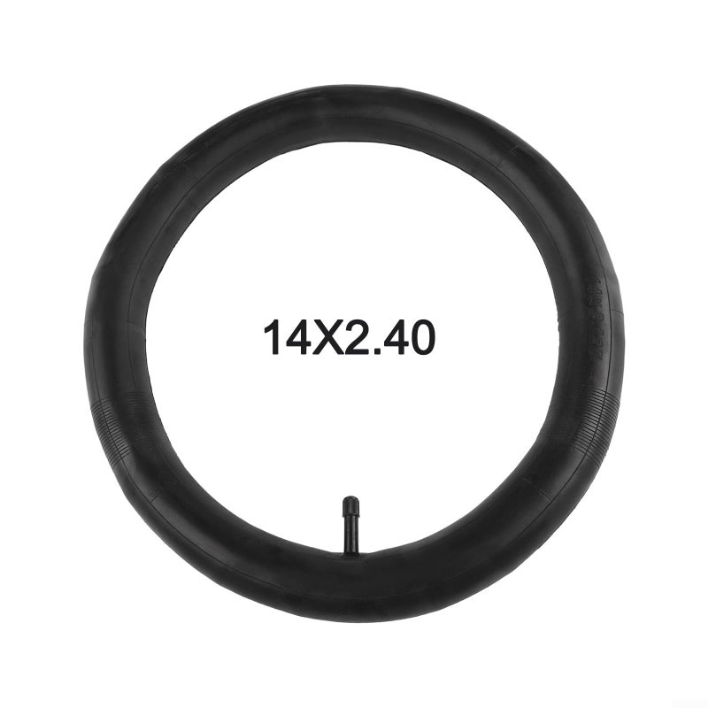 14x2 40 بوصة أنبوب داخلي دراجة مطاطي أسود لدراجات الأطفال - Image 3