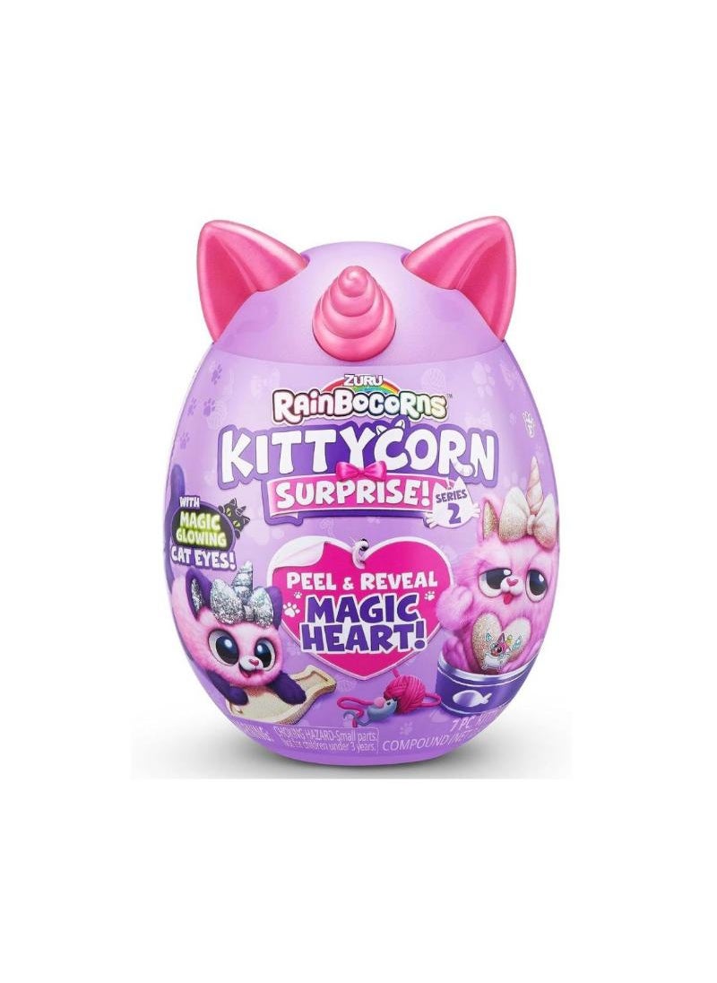 Rainbocorns Zuru Rainbocorns – Kittycorn Surprise S7 Small Plush Toy 