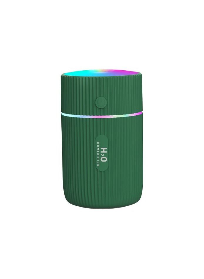 جهاز ترطيب مكتبي شخصي بمنفذ USB مع اضاءة ليلية LED ب7 الوان، ورذاذ بارد - Image 4