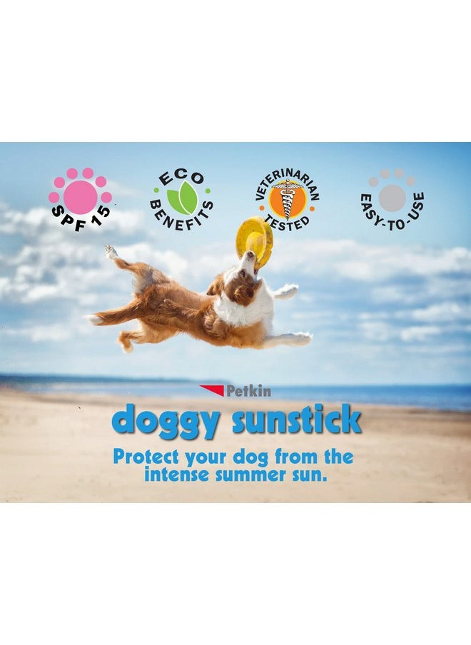 Petkin - Petkin Dog Sunscreen Sunstick - Sunscreen for Dogs and Puppies, SPF 15 - Simply Rub on Anytime for Instant Sun Protection - Vanilla Coconut Scent, .5 oz Net Weight - Ideal for Home or Travel - Image 1