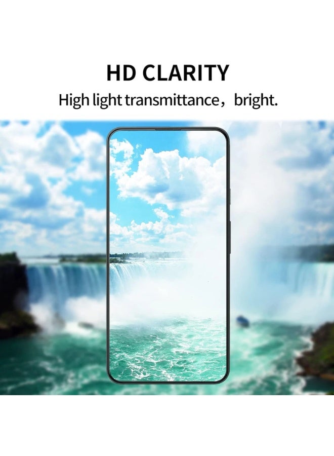 YoYoTech Samsung Galaxy S21 6.2' 2021 - Fingerprint Unlock Tempered Glass Screen Protector - Edge to Edge High Transparency,Easy to Install,Anti-scratch and Bubble-free Screen Protector [100% Fingerprint Unlock - Image 4