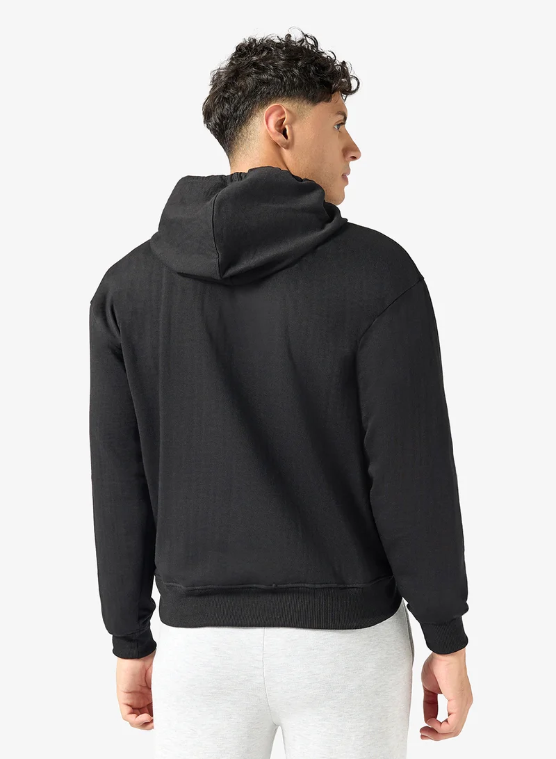 Seventy Five Graphic Print Hoodie