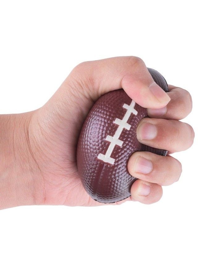 Super Z Outlet Sports Themed Mini Football Stress Balls Squeeze Foam For Anxiety Relief Relaxation Party Favor Toy Gifts (12 Pack)  - Image 5