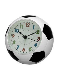 Creative Soccer Desk Clock Silent for Kids White-Color Numbers