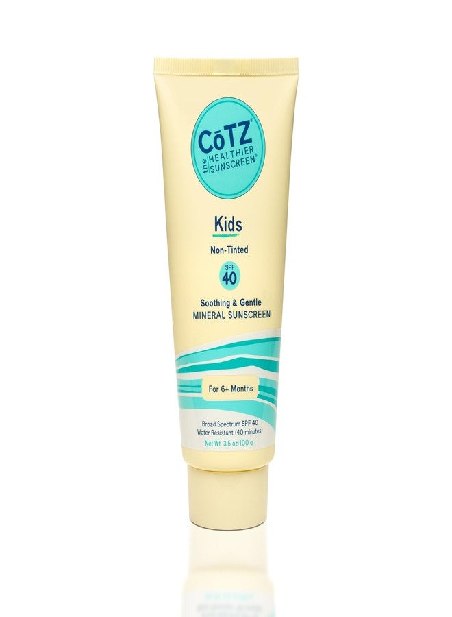 CoTZ Kids Mineral Sunscreen |SPF 40 | Lightweight Sunscreen | No White Cast - Image 1