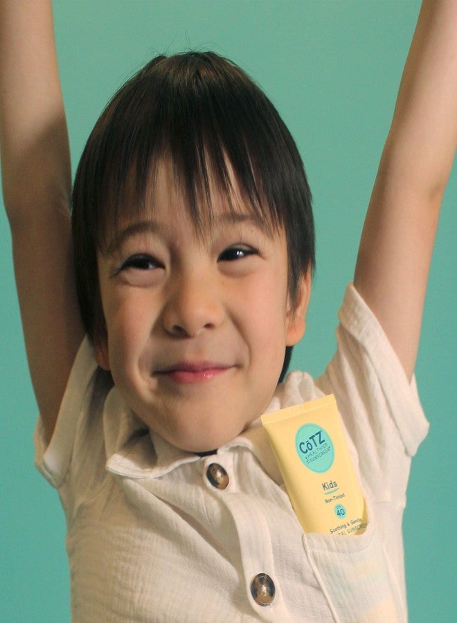 CoTZ Kids Mineral Sunscreen |SPF 40 | Lightweight Sunscreen | No White Cast - Image 4