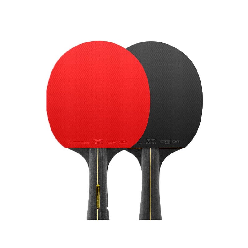 ZHENAN Professional Table Tennis Racket Set - 2 Premium Pure Wood Ping Pong Paddle with Storage Bag, No Balls Included - for Indoor/Outdoor Table Teenis Training - Image 2