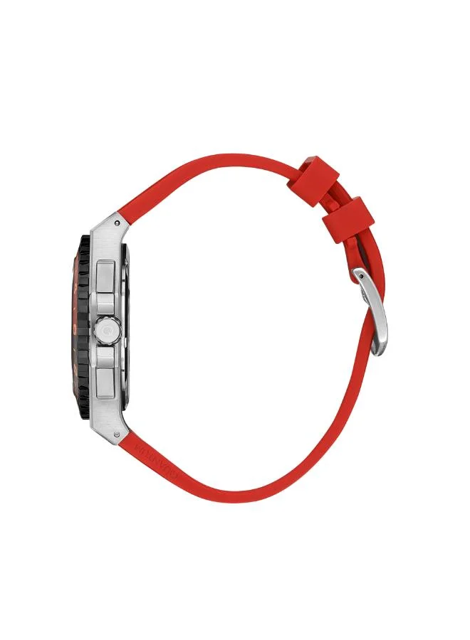 كوانتوم Men's Silicone Chronograph Watch PWG1147.358 - 43.5 mm