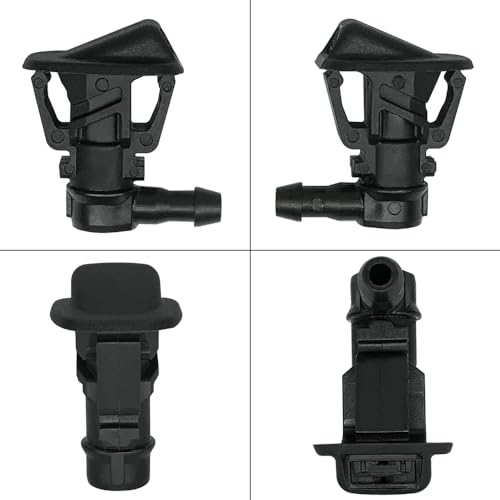 QFISH Windshield Wiper Nozzle Fluid Hose kit for 2013-2019 Wrangler JK JKU Replaces 68197414AB 68164356AB 68197414AA 68164356 58133 - Image 4
